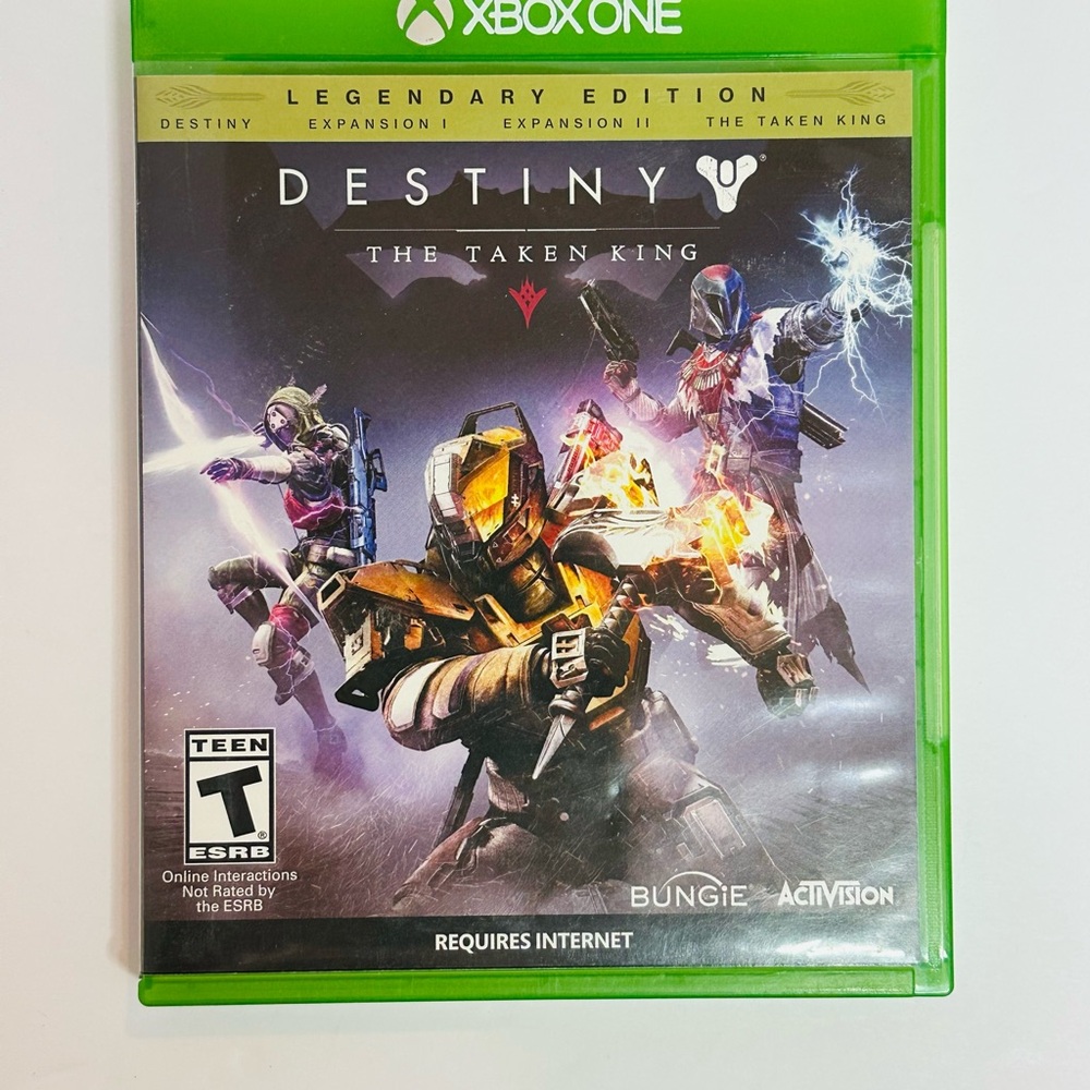 Destiny: The Taken King - Legendary Edition for Xbox One in Green Case